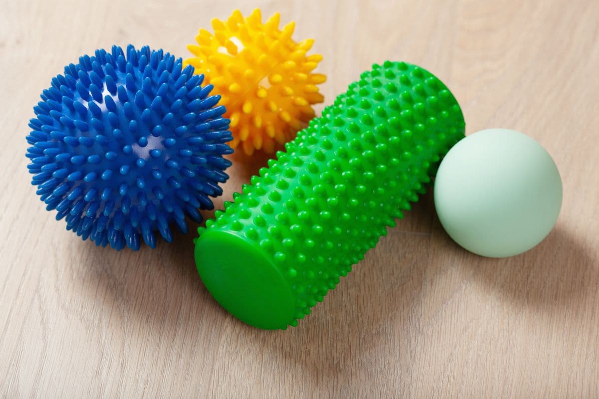 Massage therapy tools used for soft tissue mobilization